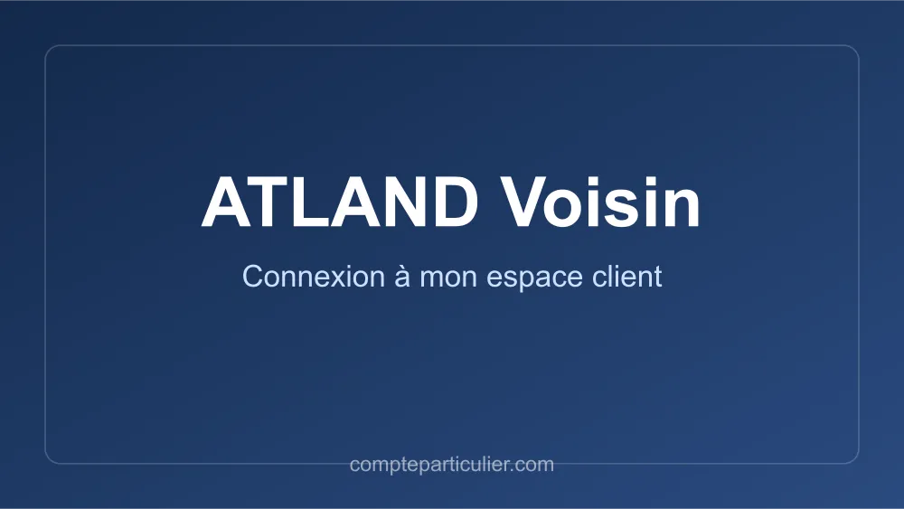 Page de connexion espace associé SCPI ATLAND Voisin