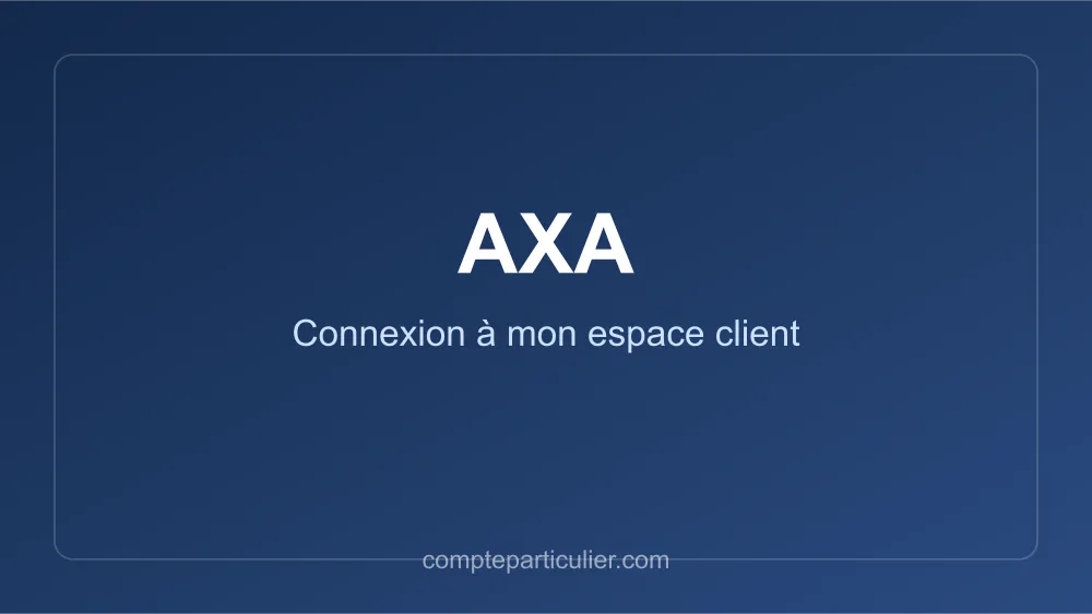 Espace client AXA gestion de contrats assurance
