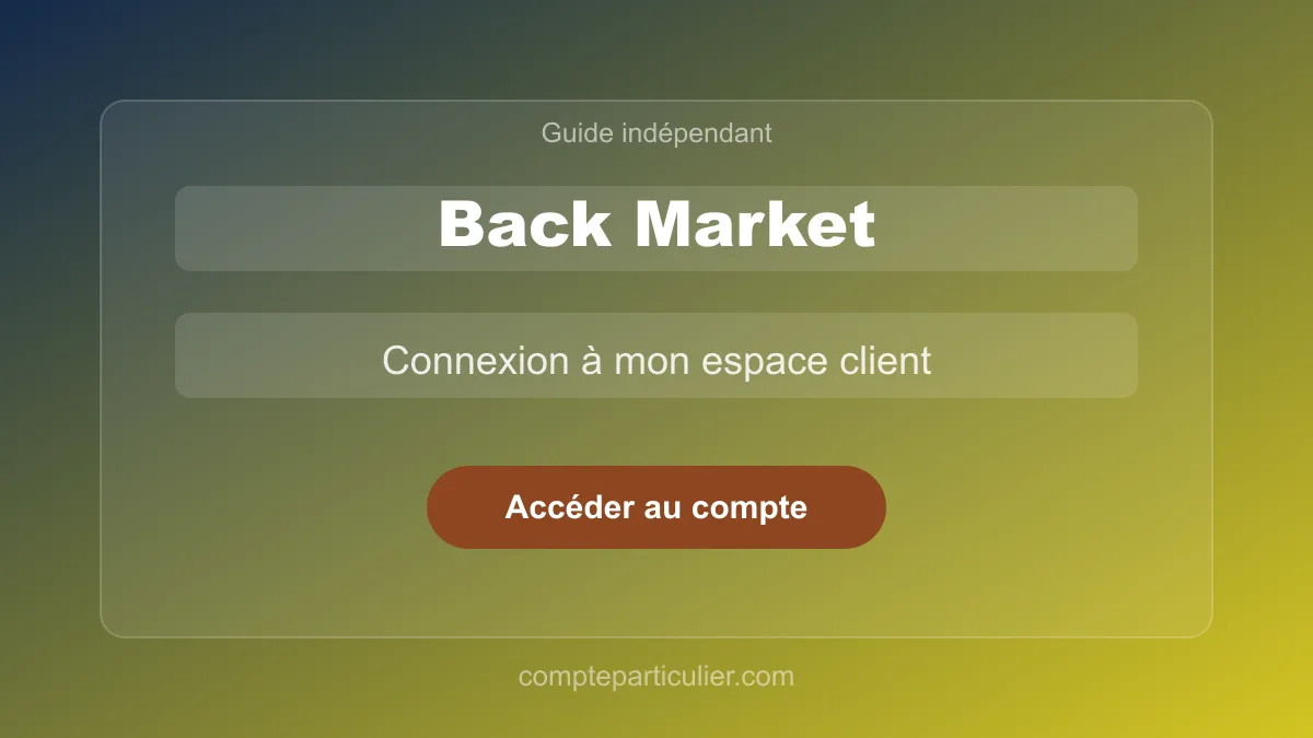 Espace client Back Market