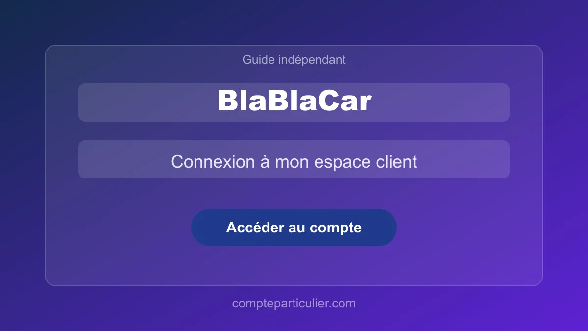 Espace client BlaBlaCar sur www.blablacar.fr