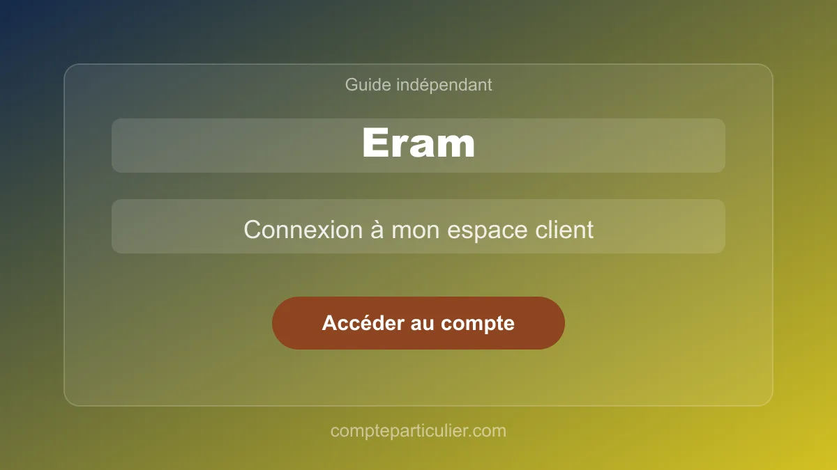 Tableau de bord du compte client Eram affichant les commandes et points fidélité