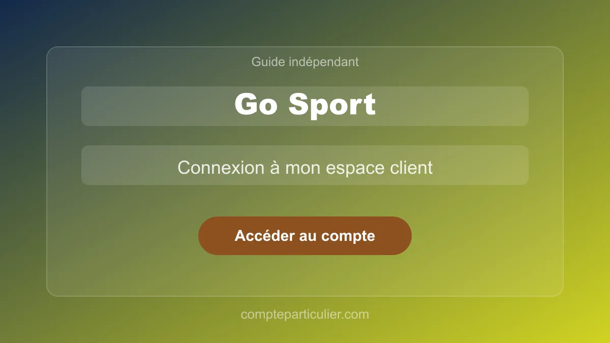 Interface du programme fidélité Go Sport sur l'application mobile