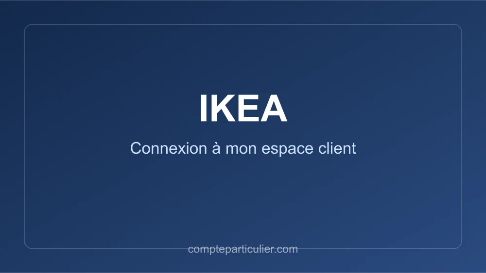 Page de connexion carte IKEA Family Finance crédit