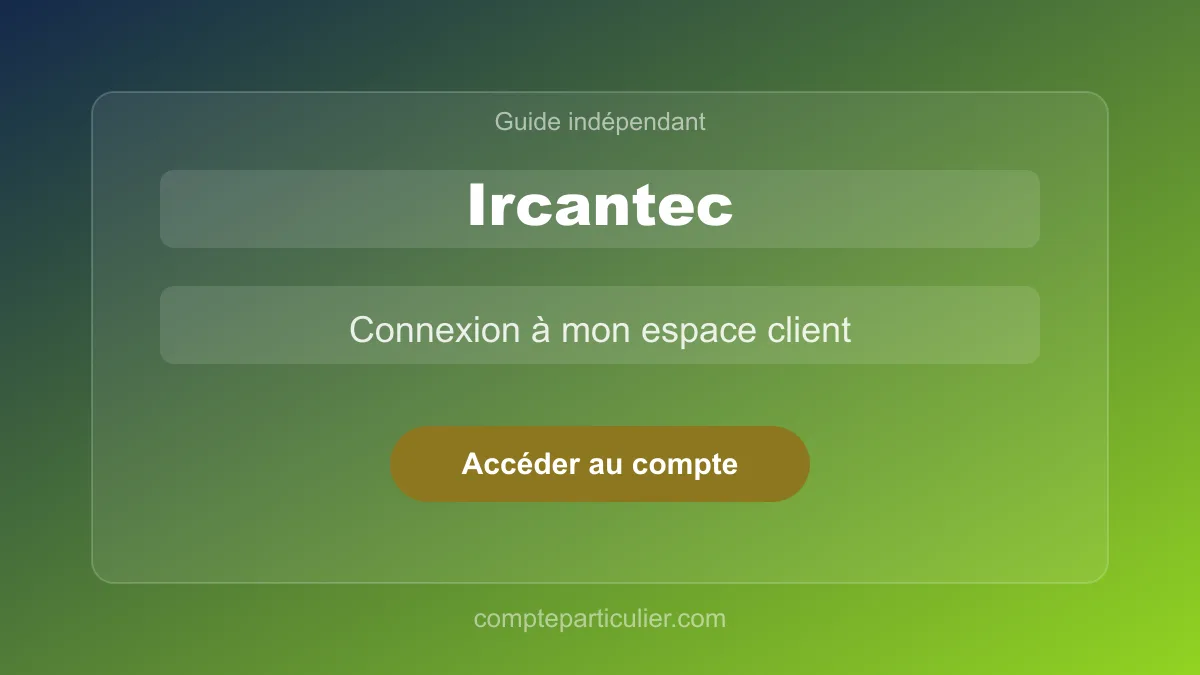 Tableau de bord du compte Ircantec affichant les points retraite accumulés