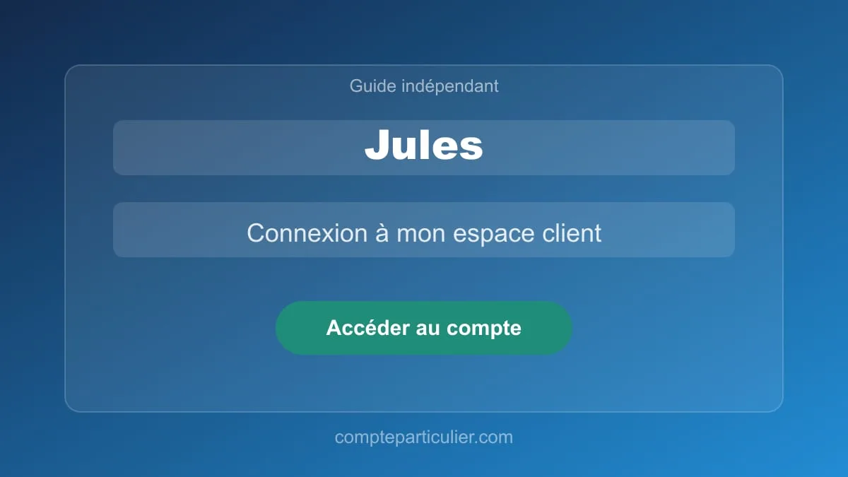 Interface de l'espace client Jules avec programme fidélité