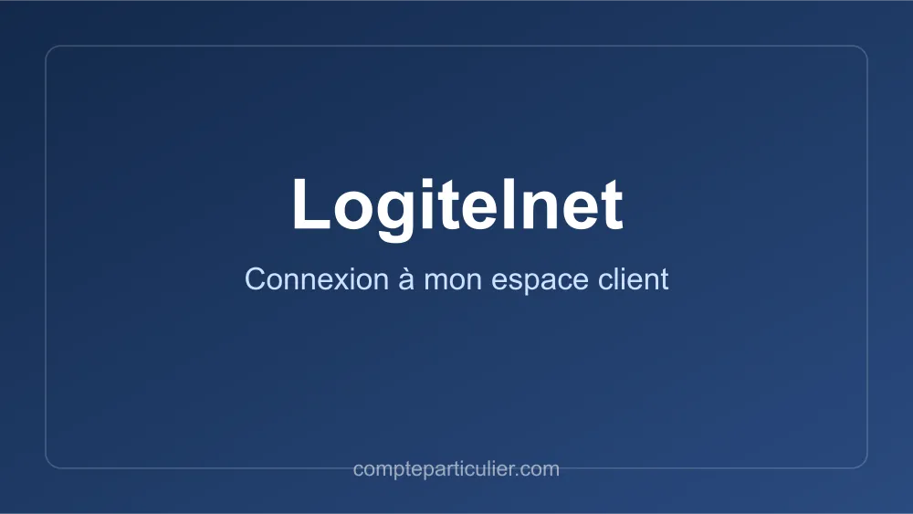 Page de connexion espace client Logitelnet Société Générale