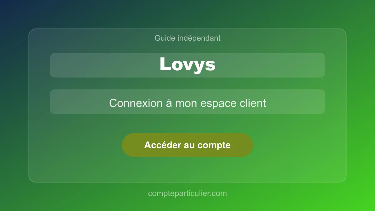 Interface de gestion de contrat Lovys depuis l'application mobile