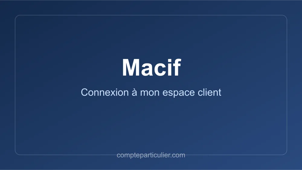 Page de connexion espace client Macif Evasions voyages