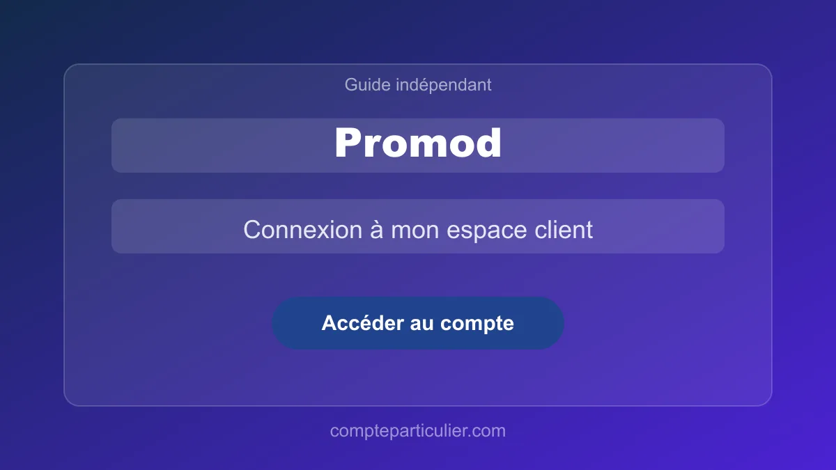 Tableau de bord du compte Promod avec programme fidélité et suivi de commandes