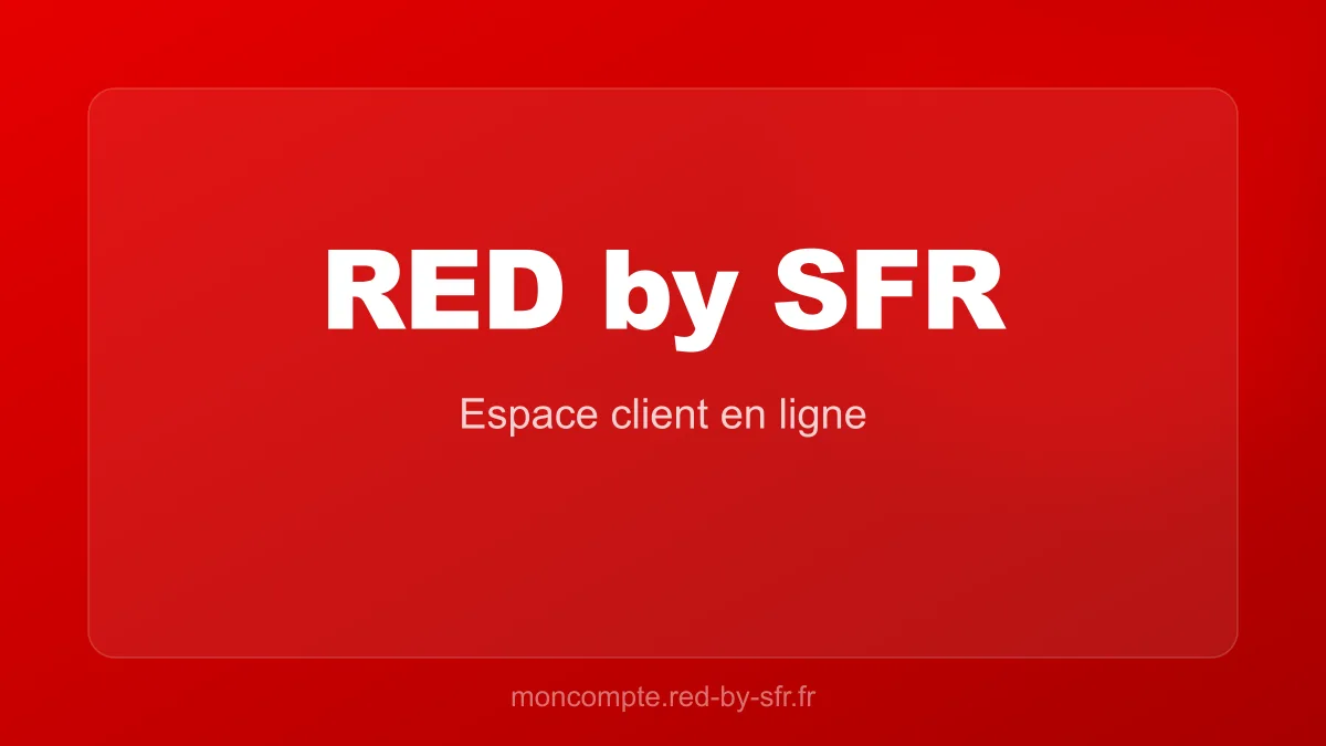 RED by SFR espace client télécom