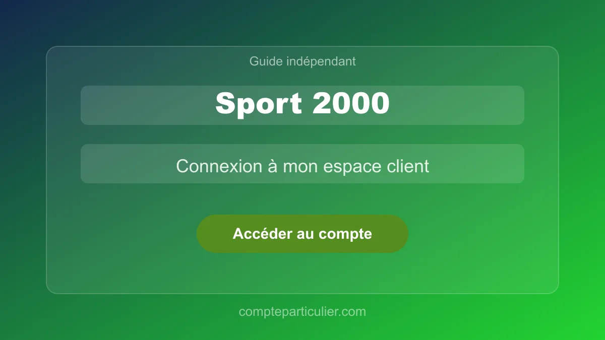 Programme fidélité et suivi de commandes dans l'espace client Sport 2000