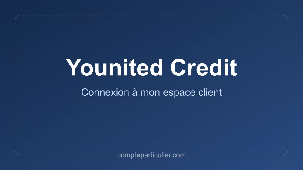 Accès à l'espace client Younited
